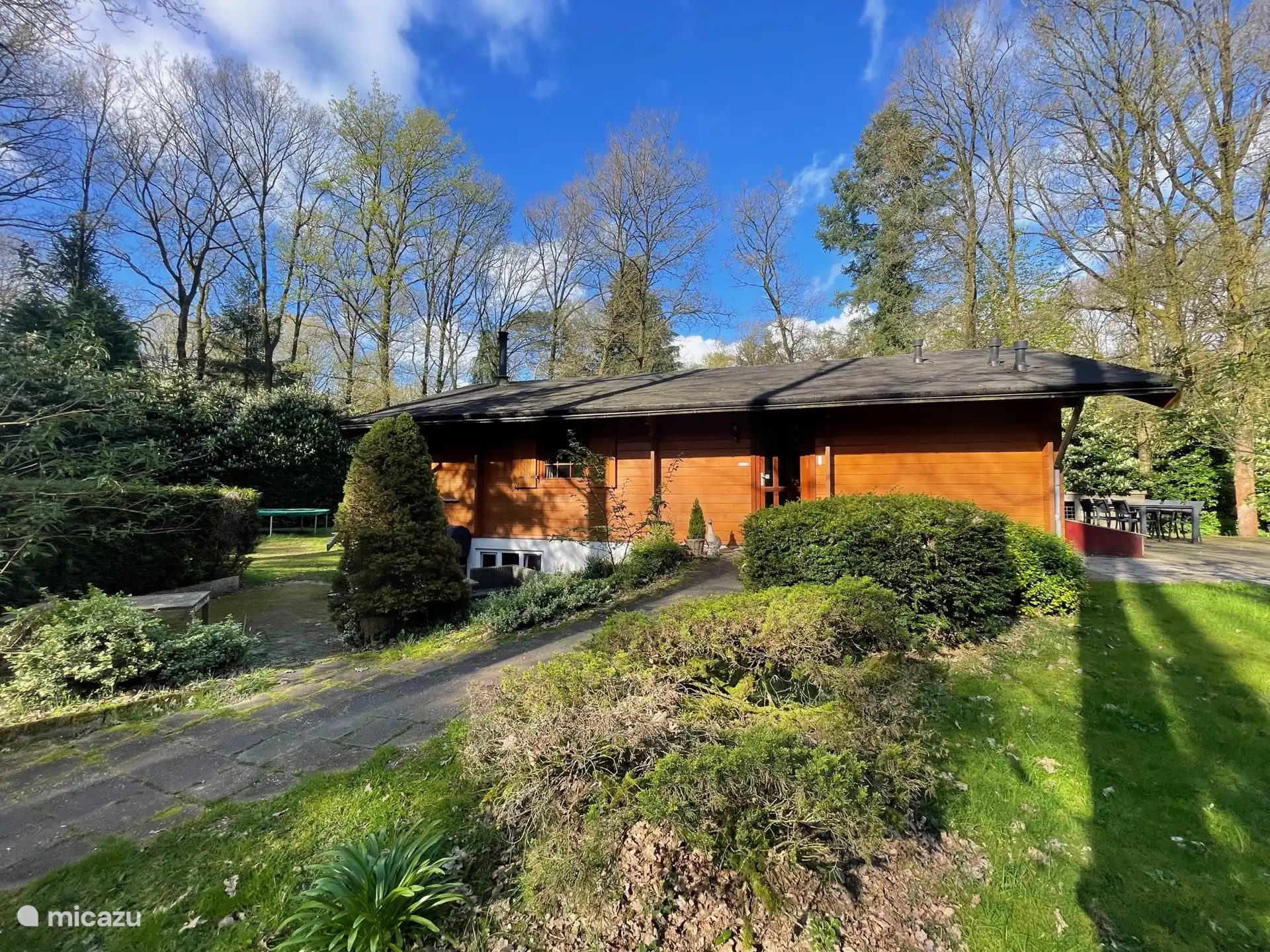 vakantie huis in de lente