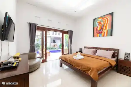 Vakantiehuis Indonesië, Bali, Seminyak villa Villa Almafi Slaapkamer
