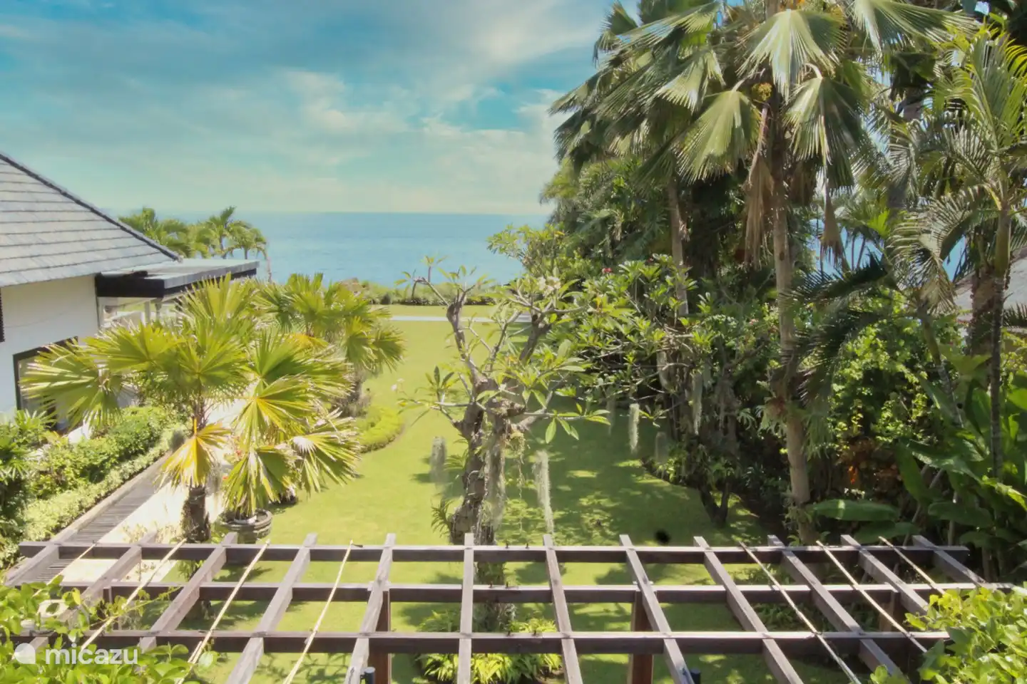 Blick vom Balkon, neue Schlafzimmer