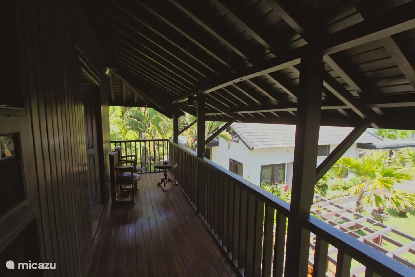 Balkon im neuen Schlafzimmer
