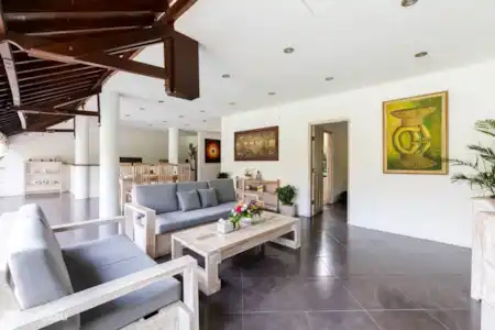 Vakantiehuis Indonesië, Bali, Seminyak villa Villa Santai Leefgedeelte