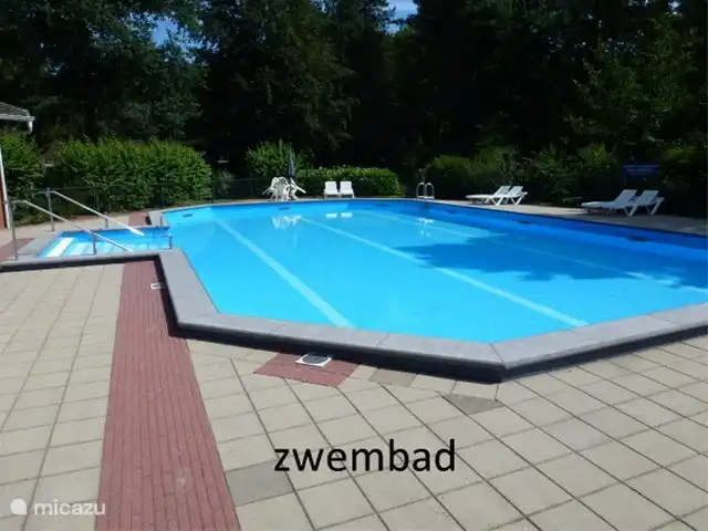 heated swimming pool from May to September