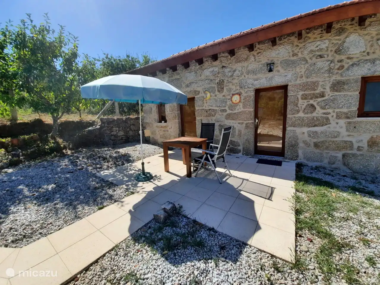 Eine der 2 privaten Terrassen