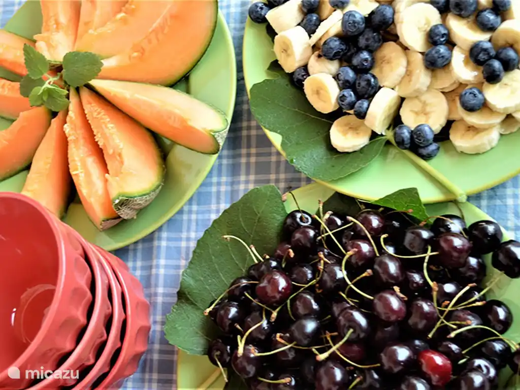 Das reichhaltige Frühstücksbuffet