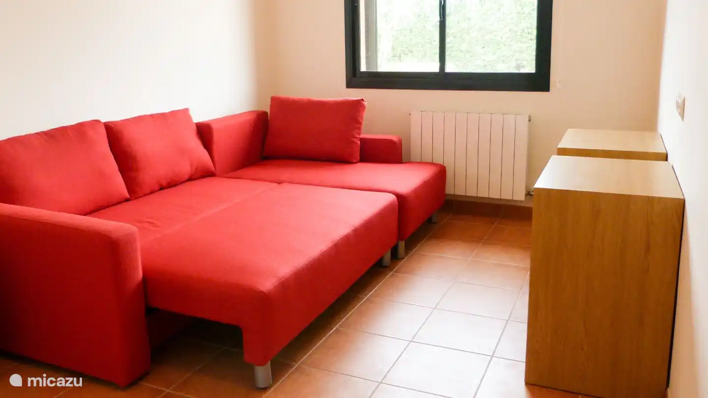 4. Schlafzimmer mit Schlafcouch, Erdgeschoss