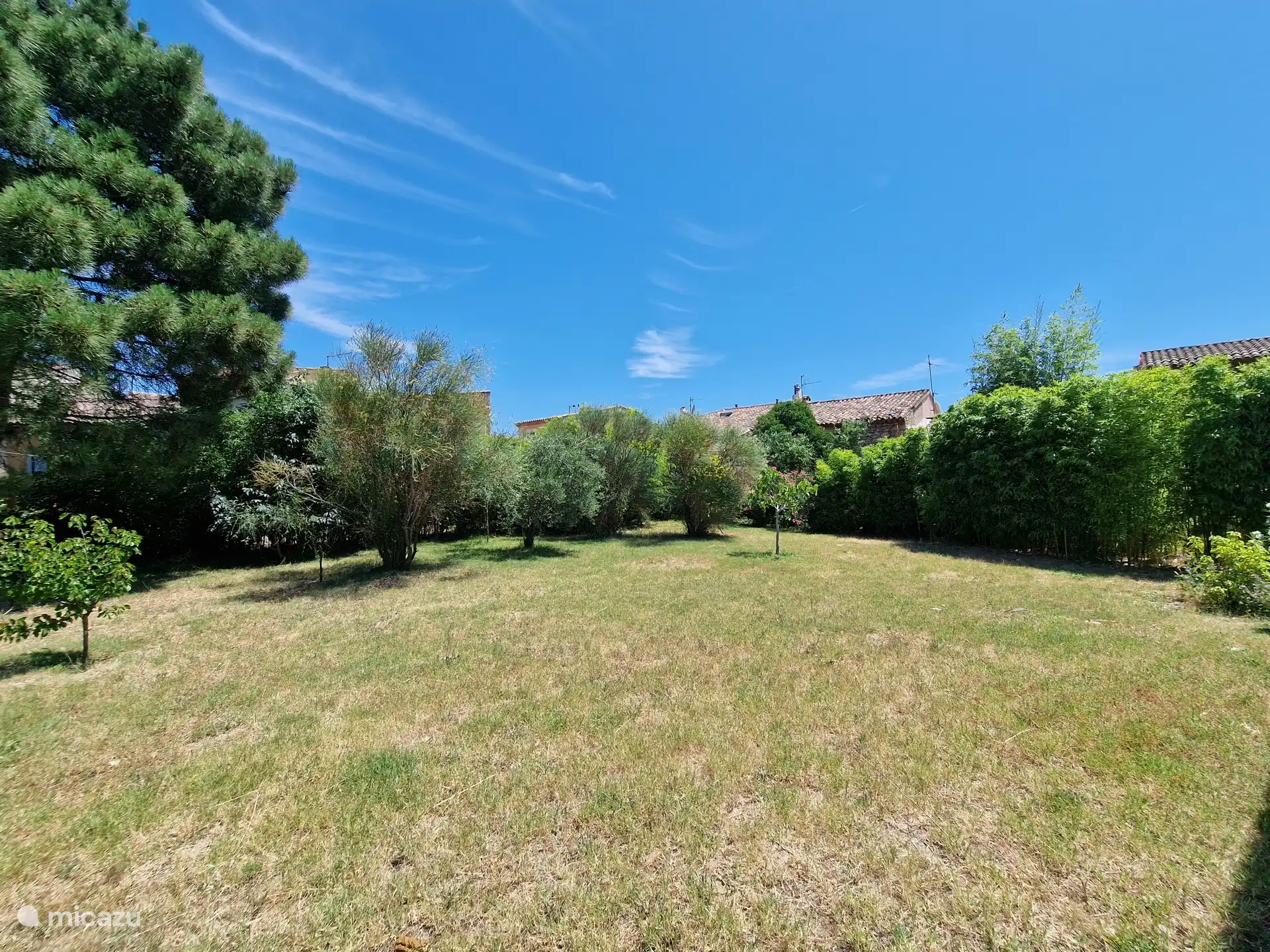 Grand jardin arrière