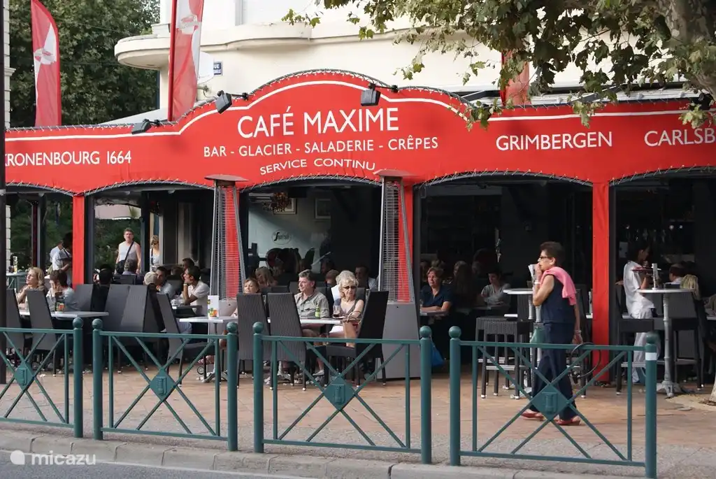 Café Maxime en Sainte Maxime