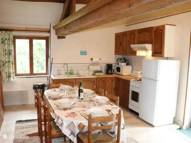 Gîte Les Moutons | France, Orne, Rouperroux - appartement Salle à manger et cuisine
