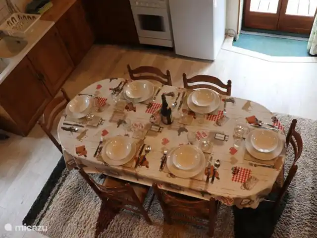 Gîte Les Moutons | France, Orne, Rouperroux - appartement Salle à manger