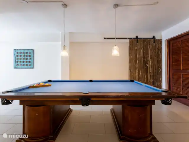 Villa mi Cuna Curacao en Curazao, Banda Arriba (este), Jan Thiel - villa mesa de billar