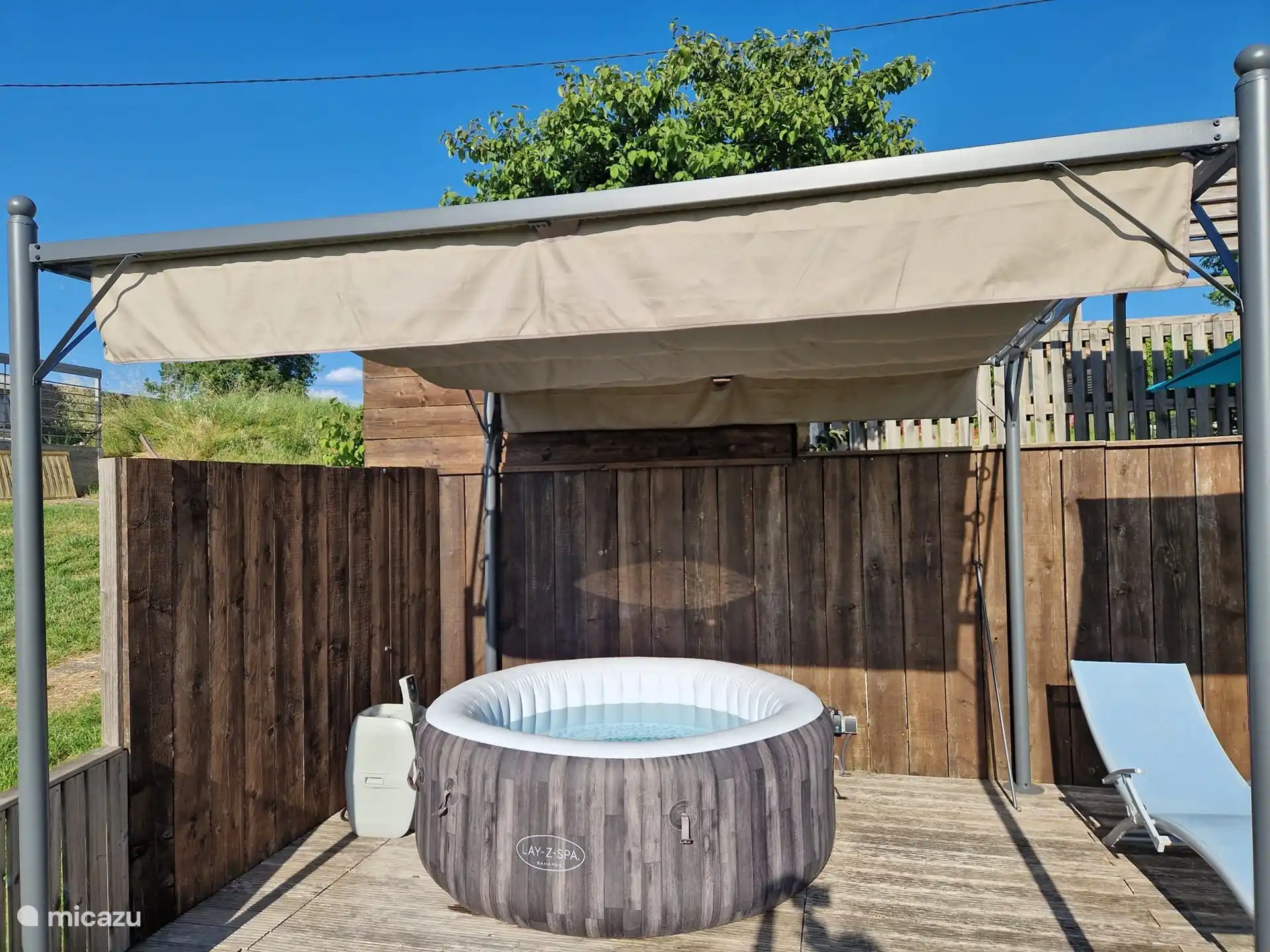 Das Spa, das sich in der Nähe des Ferienhauses befindet