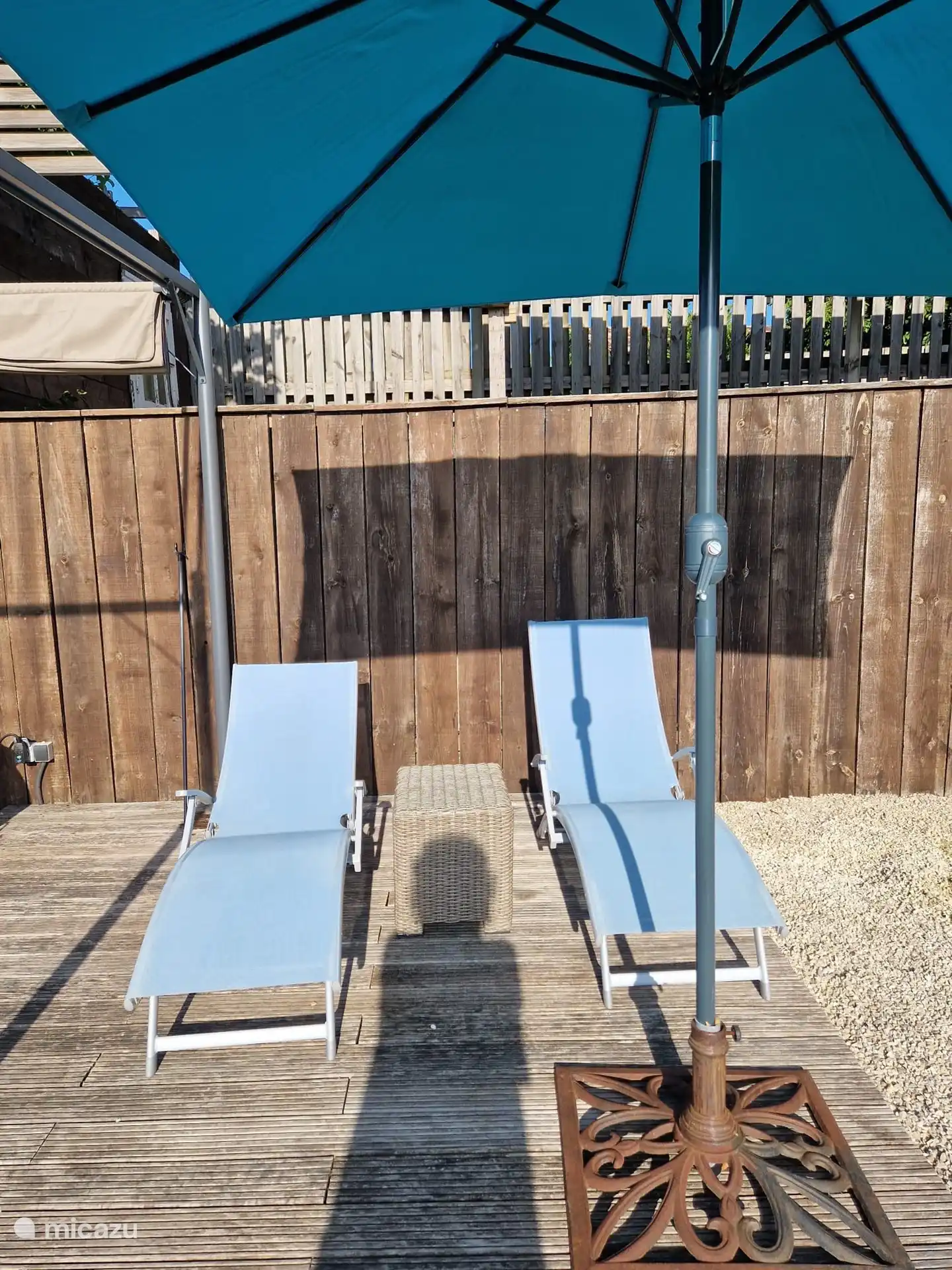 Terrasse von der Gite gesehen