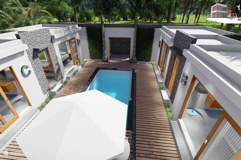 Ferienwohnung Curaçao, Curacao-Mitte, Sint Michiel Studio Endless Ocean View Kalki Villa