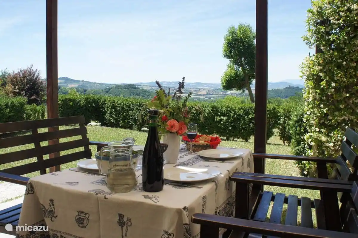 pérgola apartamento