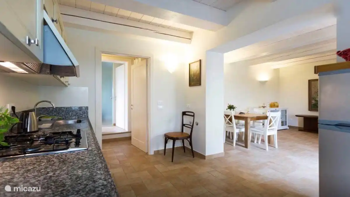 cocina y sala de estar