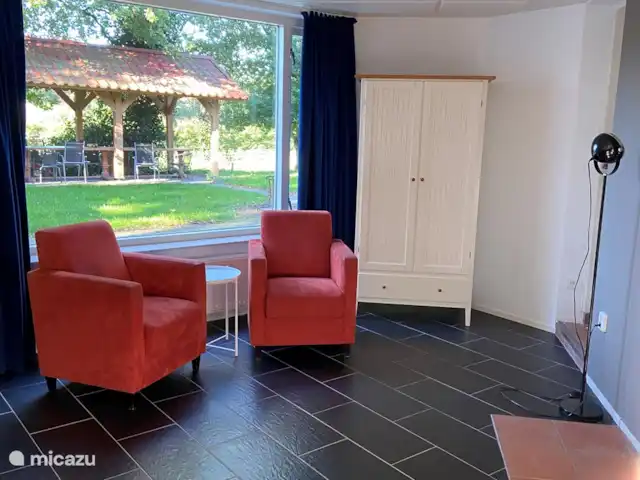 Maison de vacances Het Brede Veld | Pays-Bas, Gueldre, Ede - maison de vacances 2ème salon (photo 1v2) avec cheminée