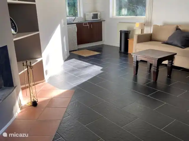 Maison de vacances Het Brede Veld | Pays-Bas, Gueldre, Ede - maison de vacances 2ème salon (photo 2v2) avec cheminée et kitchenette