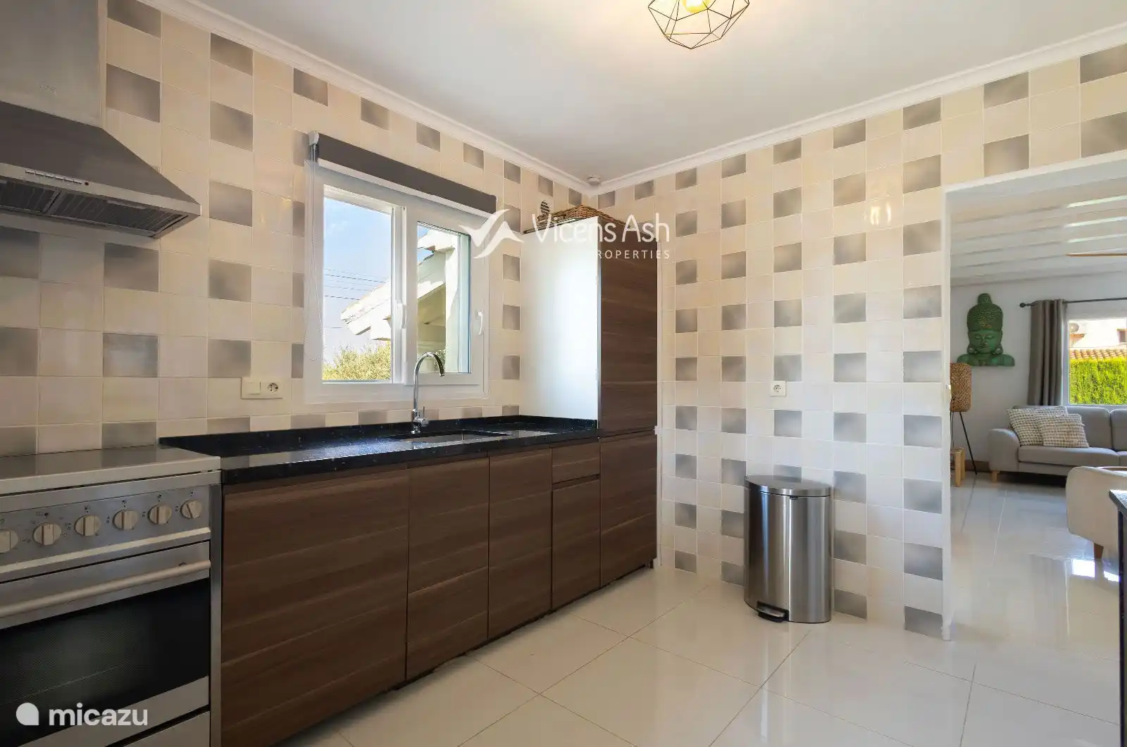 Cocina espaciosa