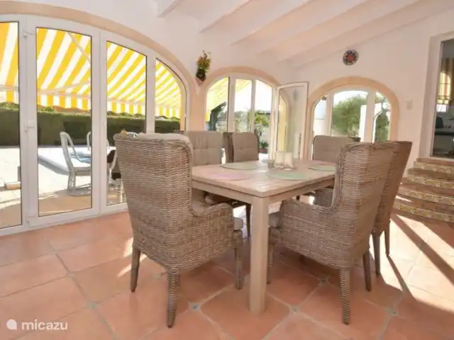 Villa Marina | Espagne, Costa Blanca, Jávea - villa GRANDE véranda avec terrasse piscine