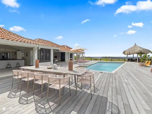 Villa Gran Vista | Curaçao, Banda Abou (ouest), Coral Estate, Rif St.Marie - villa Profitez de l’extérieur, l’intérieur et l’extérieur se fondent en douceur l’un dans l’autre.