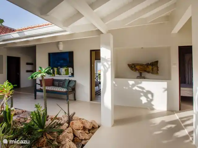 Villa Gran Vista | Curaçao, Banda Abou (ouest), Coral Estate, Rif St.Marie - villa Côté cour chambres 3 et 4