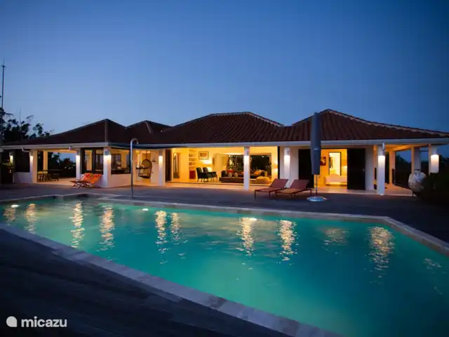 Villa Gran Vista | Curaçao, Banda Abou (ouest), Coral Estate, Rif St.Marie - villa Vue de face Villa Gran Vista