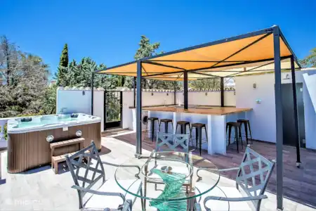 Vakantiehuis Spanje, Andalusië, Mijas villa Super de Luxe Villa met zwembad .