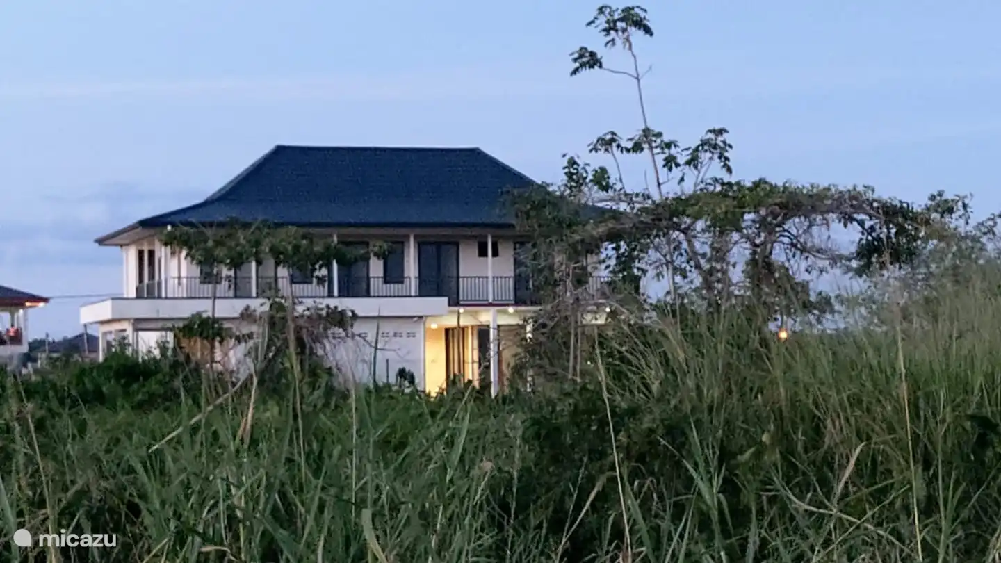 View when approaching the villa