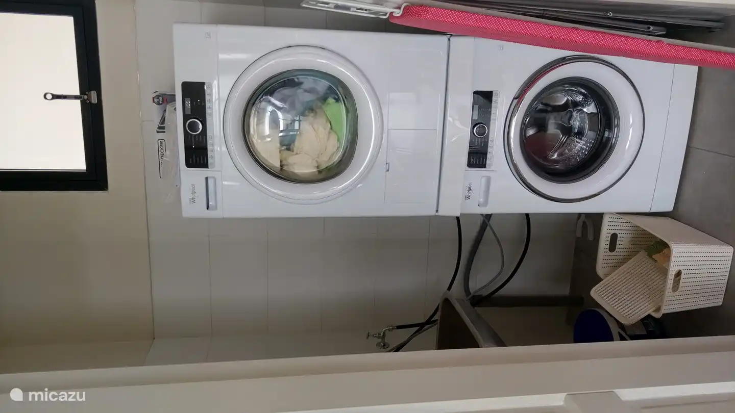 laundry room ground floor: washing machine and dryer