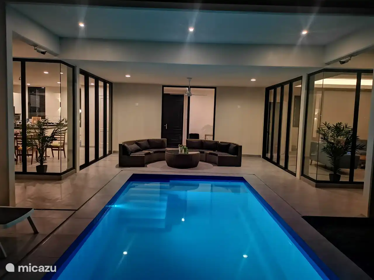 Loggia on the ground floor