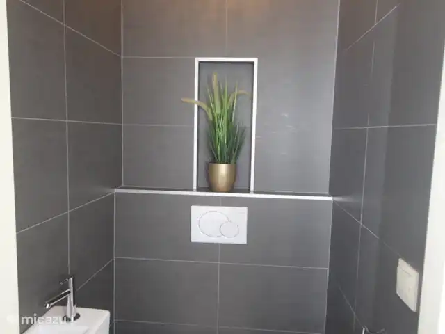 Bungalow Bavelds Home incl. Airco huren in Nederland, Overijssel, Denekamp - bungalow Apart  toilet met fonteint.