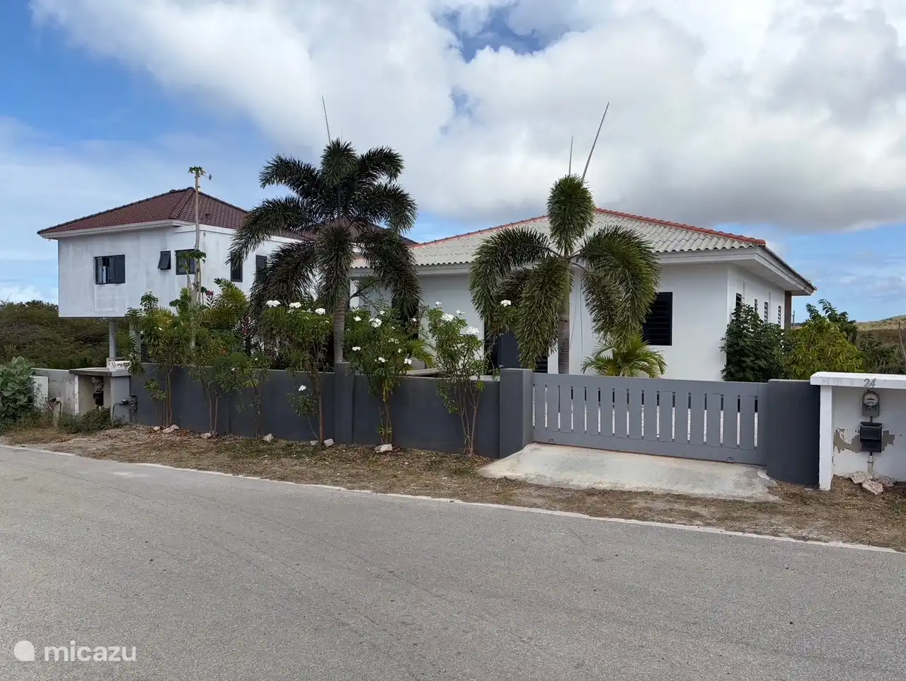 Villa Cereja vanaf voorkant 