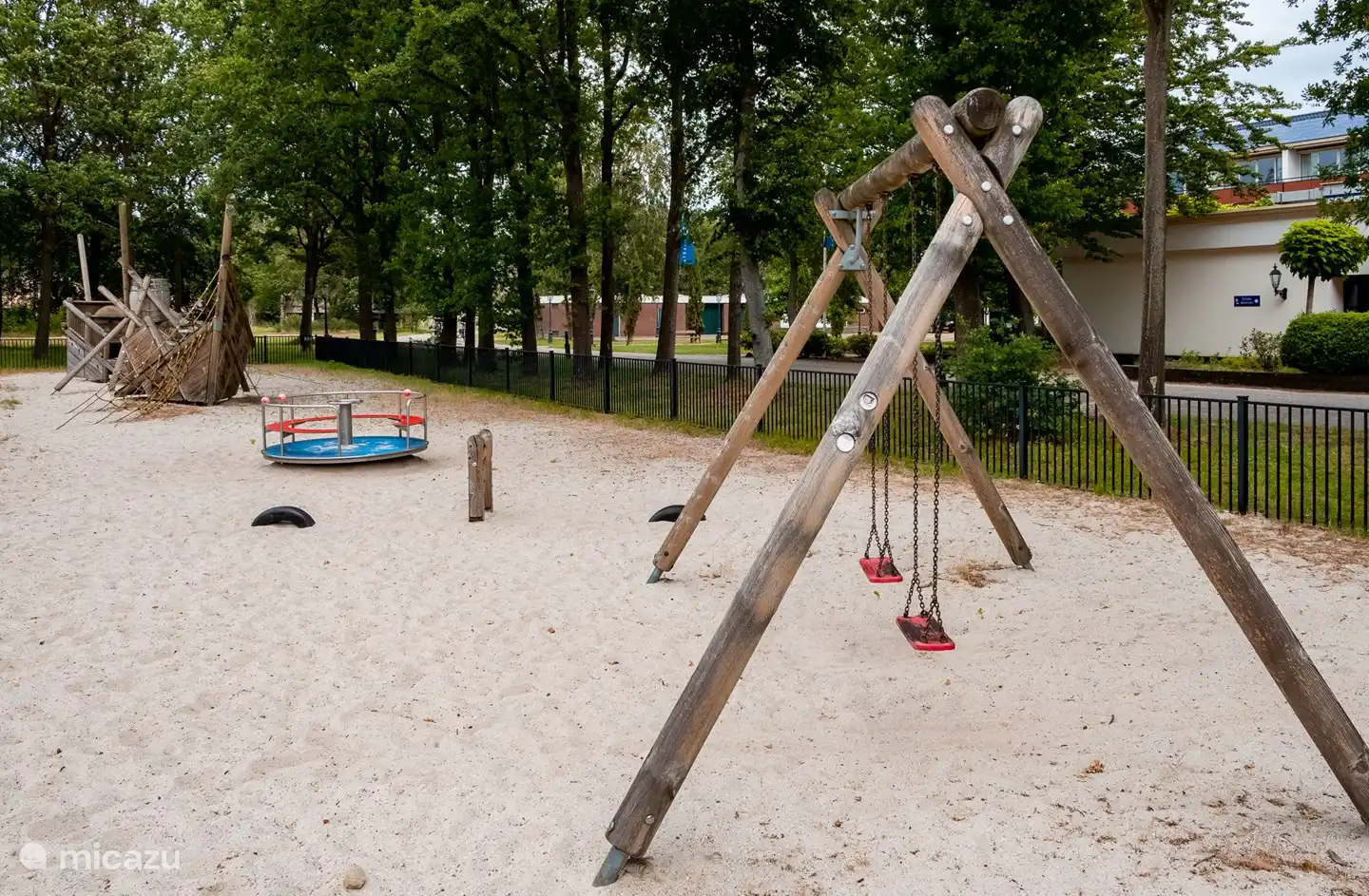 Fine playground for our young guests.