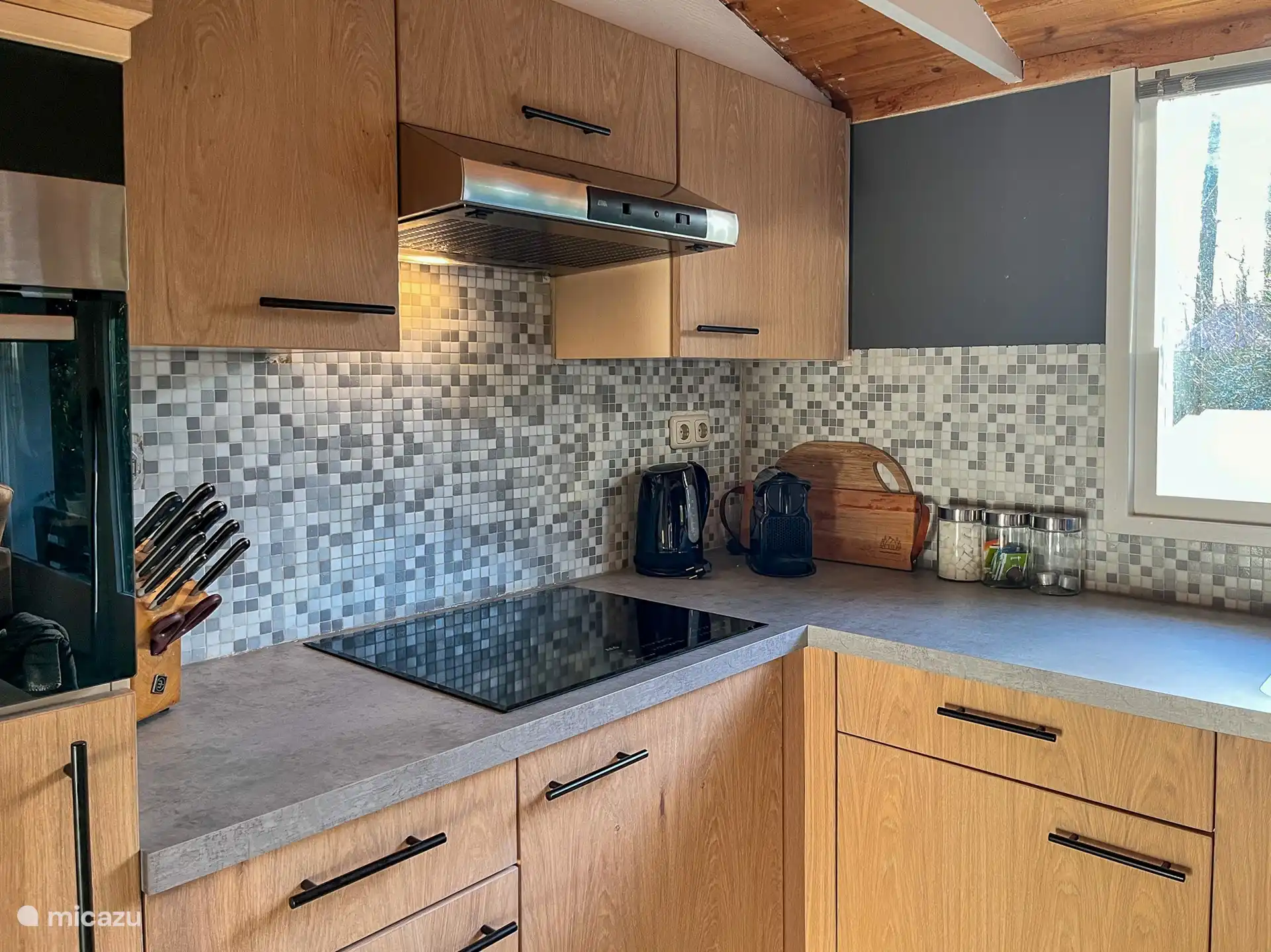 Spacious kitchen with all amenities.