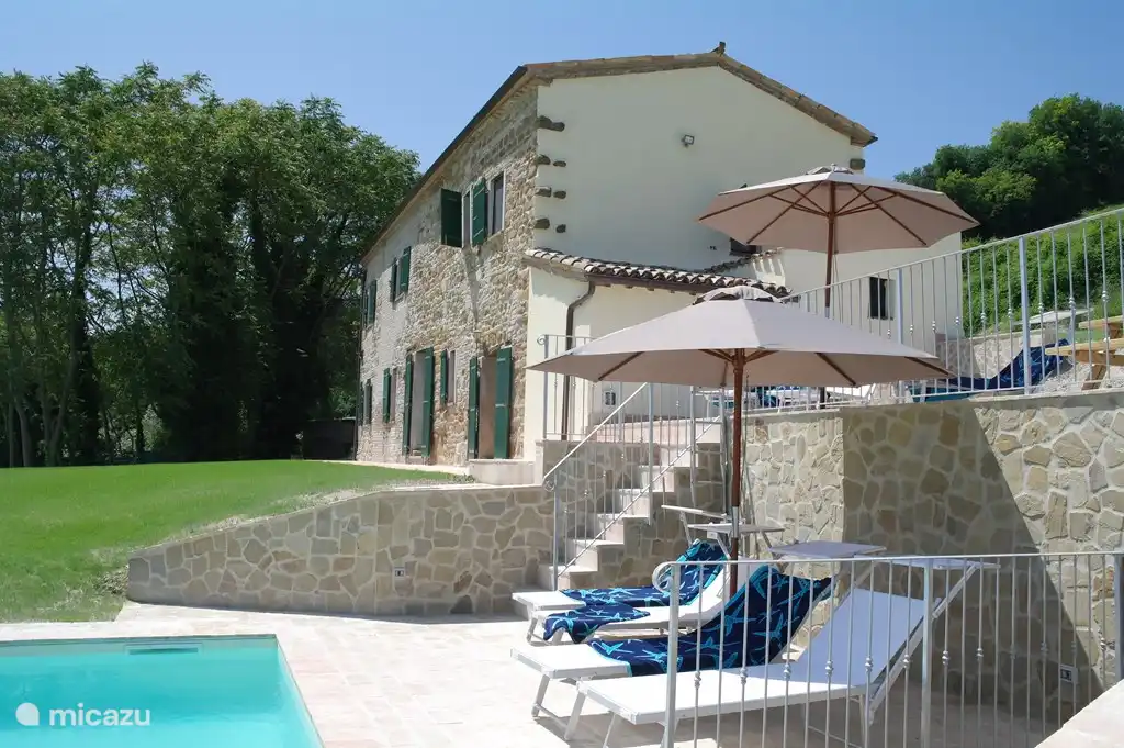 Casa Brizzi in Montesecco (Pergola) in Italien, Marken, Pergola - Ferienhaus