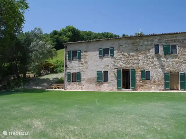 Casa Brizzi te Montesecco (Pergola) huren in Italië, Marche, Pergola - vakantiehuis Casa Brizzi vooraanzicht