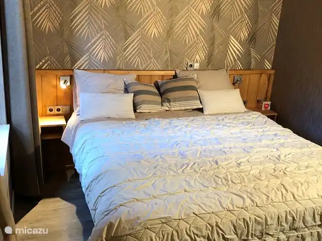 Casa de vacaciones Pura Vida en Países Bajos, Overijssel, Holten - casa vacacional Una maravillosa cama Auping está hecha para ti.