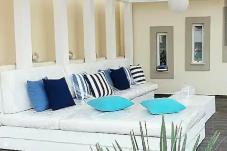 Vakantiehuis Portugal, Algarve, Quarteira vakantiehuis Vakantiehuis Pinto Lounge buiten
