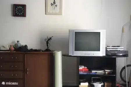 Vakantiehuis Spanje, Costa Brava, Empuriabrava appartement Gran Lago living met tv