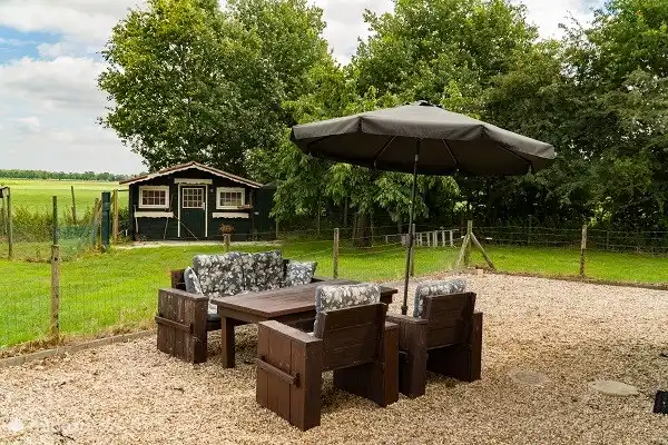 Ansicht auf der Rückseite