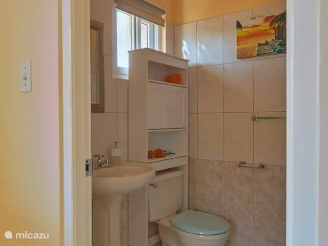 Cas Trupial - Villa con piscina en Aruba, Paradera, Paradera - villa Baño del dormitorio principal