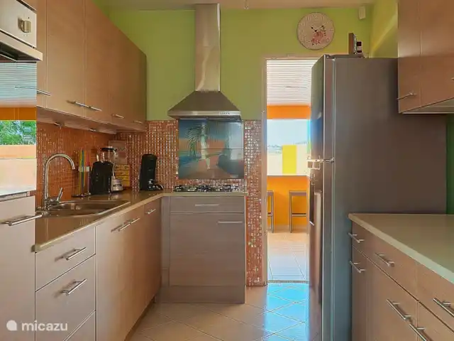 Cas Trupial - Villa con piscina en Aruba, Paradera, Paradera - villa cocina