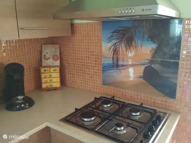 Cas Trupial - Villa con piscina en Aruba, Paradera, Paradera - villa cocina