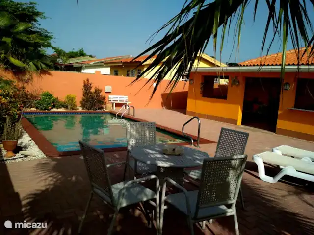 Cas Trupial - Villa con piscina en Aruba, Paradera, Paradera - villa Opciones de asientos suficientes