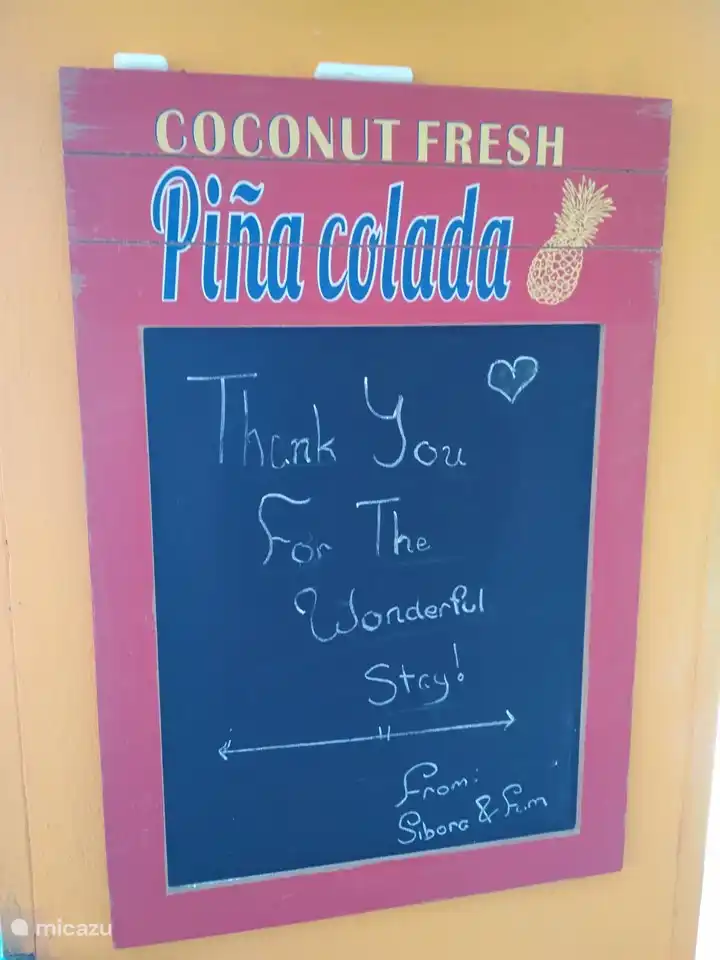 Een lieve groet van onze gasten