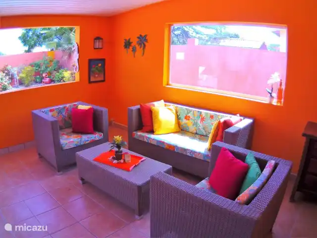 Cas Trupial - Villa con piscina en Aruba, Paradera, Paradera - villa Juego de salón