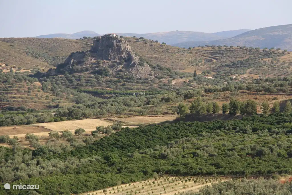 One of the views at breakfast