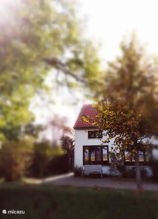 casa de vacaciones vista frontal