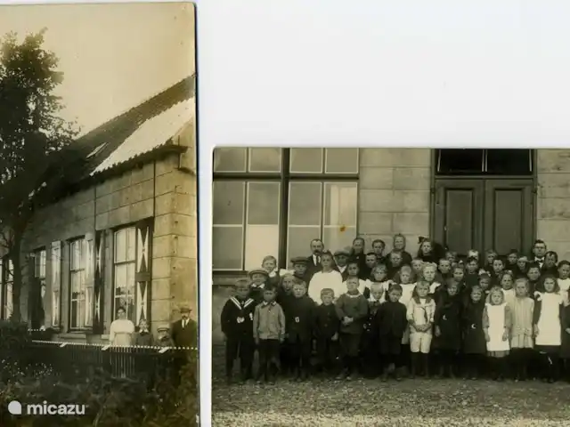 Casa de vacaciones 'La vieja escuela' en Países Bajos, Zelanda, IJzendijke - casa vacacional fotos de los viejos tiempos cuando todavía era una escuela