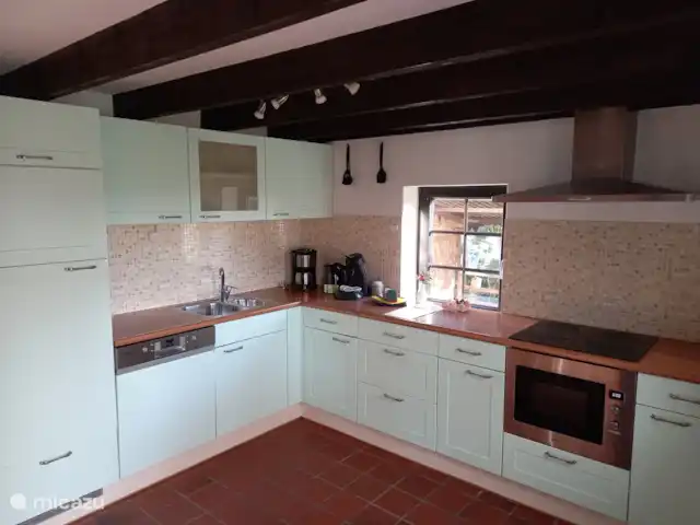 Casa de vacaciones 'La vieja escuela' en Países Bajos, Zelanda, IJzendijke - casa vacacional La cocina.